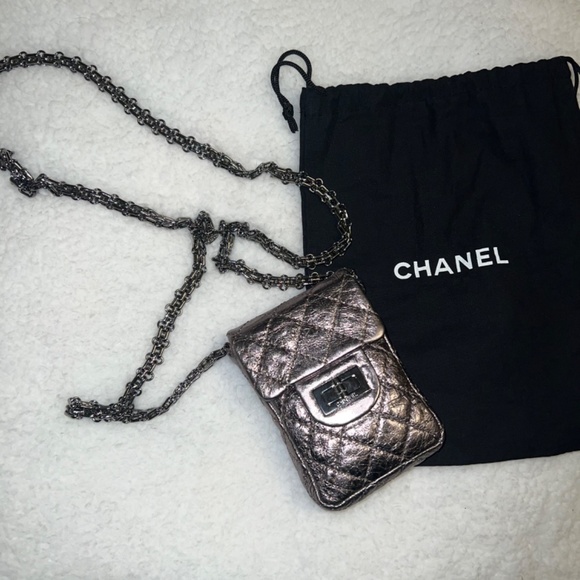 Chanel Micro Mini Reissue Silver Crossbody *Limited Edition* - Picture 4 of 8
